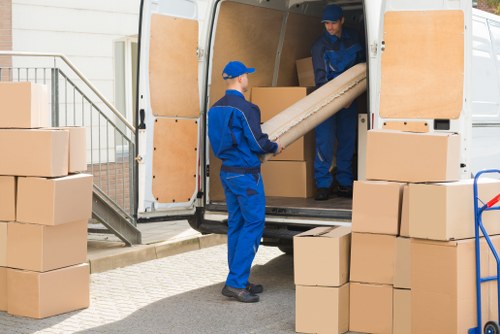 Professional packing services setup in Westminster